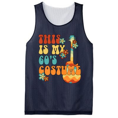 This Is My 60's Costume 60s Party Outfit Groovy Hippie Style Mesh Reversible Basketball Jersey Tank