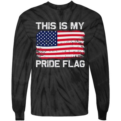 This Is My Pride Flag Tie-Dye Long Sleeve Shirt