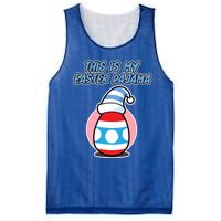 This Is My Easter Pajama And Cool Gift Easter Egg Cool Gift Mesh Reversible Basketball Jersey Tank