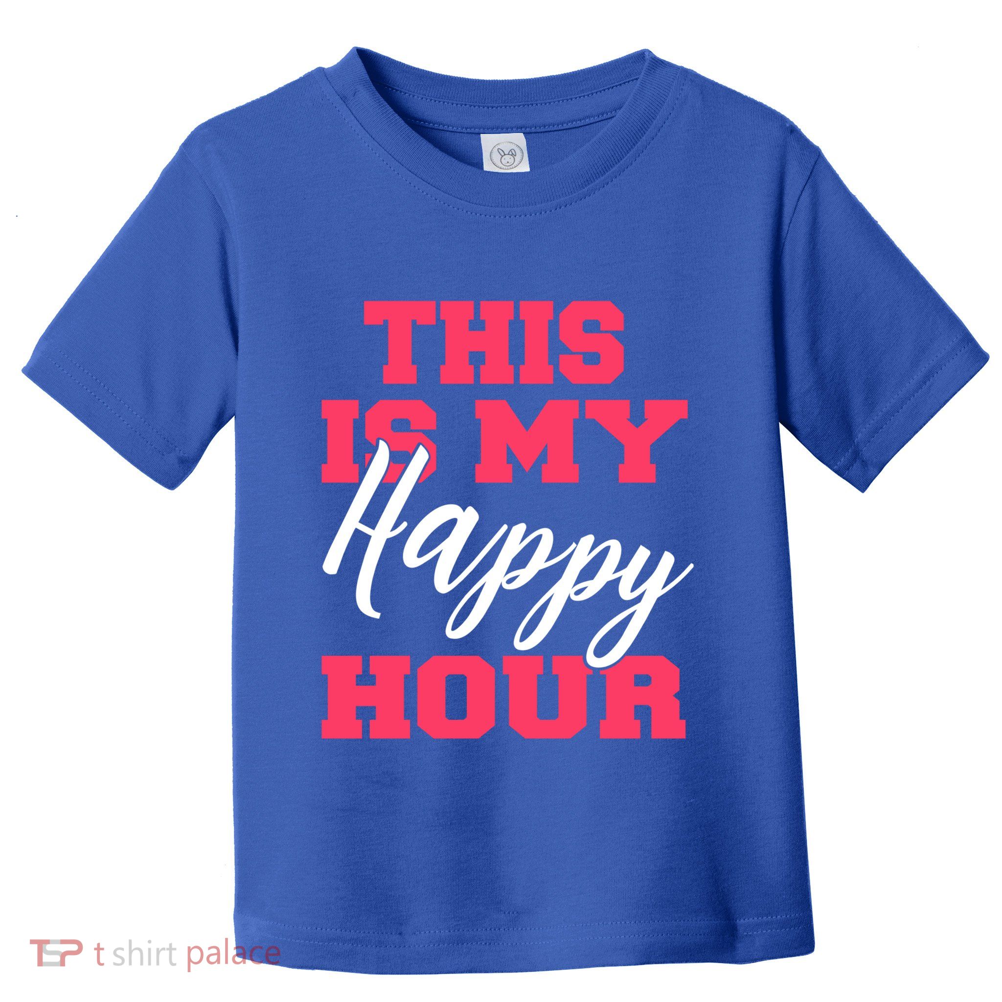 This Is My Happy Hour Fitness 'S Bodybuilding Gym Gift Toddler T-Shirt