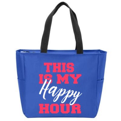 This Is My Happy Hour Fitness 'S Bodybuilding Gym Gift Zip Tote Bag