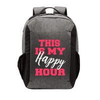 This Is My Happy Hour Fitness 'S Bodybuilding Gym Gift Vector Backpack