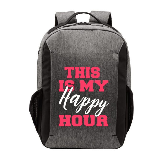 This Is My Happy Hour Fitness 'S Bodybuilding Gym Gift Vector Backpack