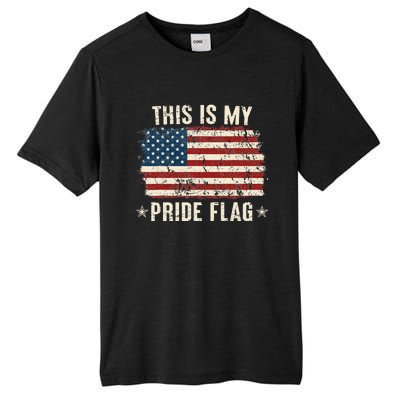 This Is My Pride Flag USA American 4th Of July Patriotic Tall Fusion ChromaSoft Performance T-Shirt