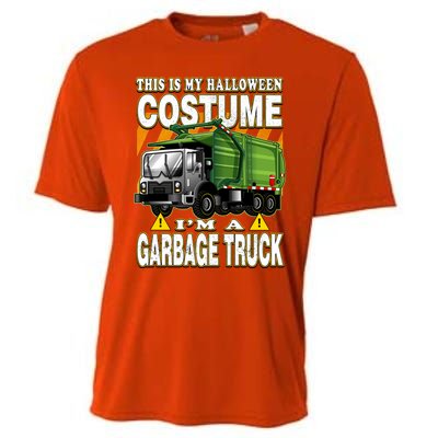 This Is My Halloween Costume I'm A Garbage Truck Gift Cooling Performance Crew T-Shirt