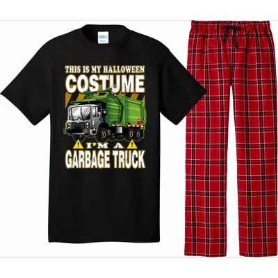 This Is My Halloween Costume I'm A Garbage Truck Gift Pajama Set