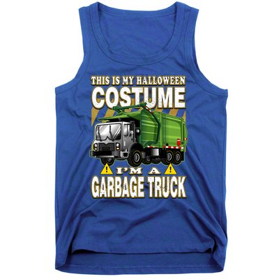 This Is My Halloween Costume I'm A Garbage Truck Gift Tank Top