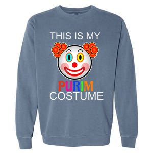 This Is My Purim Costume Funny Gift Garment-Dyed Sweatshirt