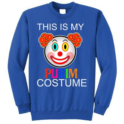 This Is My Purim Costume Funny Gift Sweatshirt