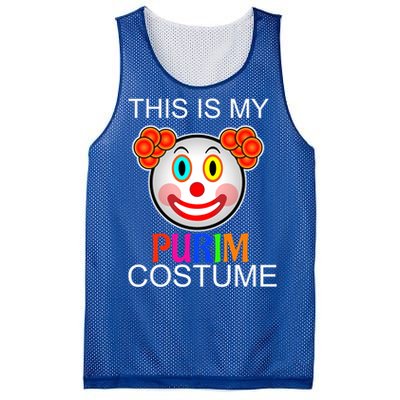 This Is My Purim Costume Funny Gift Mesh Reversible Basketball Jersey Tank