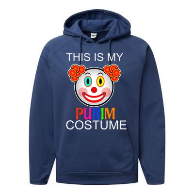 This Is My Purim Costume Funny Gift Performance Fleece Hoodie