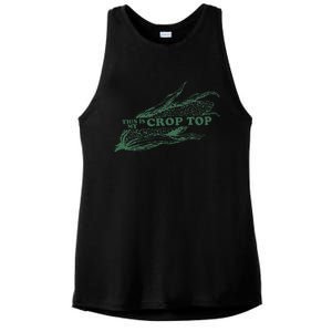 This Is My Crop Top Funny Farmer Farming Corn Lover Ladies PosiCharge Tri-Blend Wicking Tank