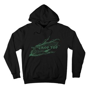 This Is My Crop Top Funny Farmer Farming Corn Lover Hoodie