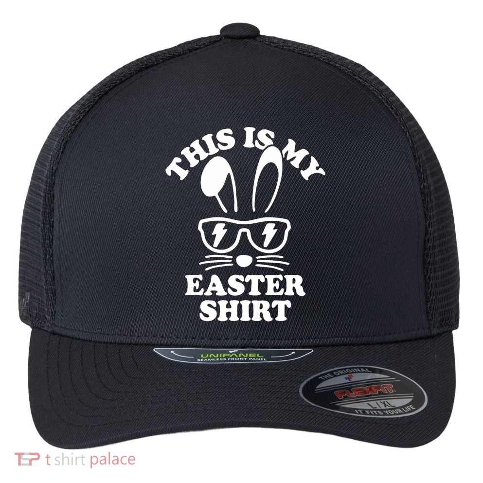 This Is My Easte Runny Easter  Flexfit Unipanel Trucker Cap