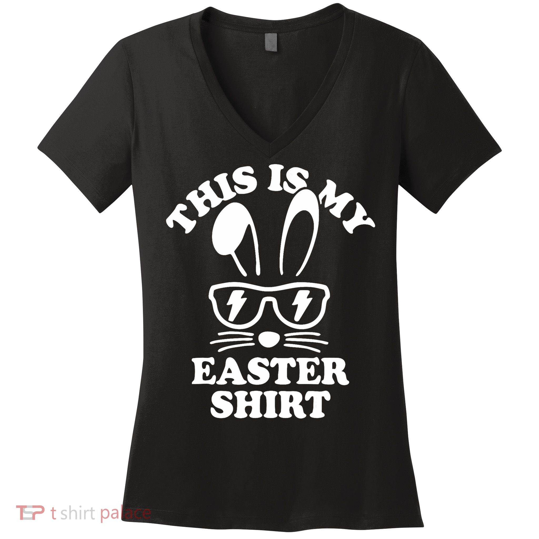 This Is My Easte Runny Easter  Women's V-Neck T-Shirt