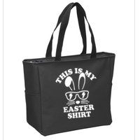 This Is My Easte Runny Easter  Zip Tote Bag