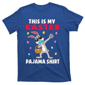 This Is My Easter Pajama Gift Cute Dabbing Bunny Easter Egg Gift T-Shirt