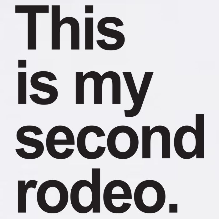 This Is My Second Rodeo Cooling Performance Crew T-Shirt
