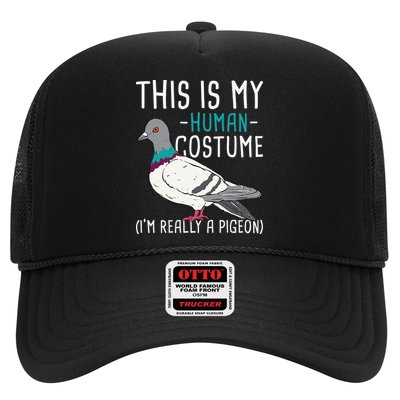 This Is My Human Costume Pigeon Racing Lover Bird Breeder Trucker Hat