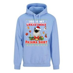 This Is My Christmas Pajama Gift Bir Cat Ugly Sweater Cool Gift Unisex Surf Hoodie