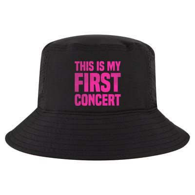This Is My First Concert Music Event Cool Comfort Performance Bucket Hat