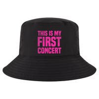 This Is My First Concert Music Event Cool Comfort Performance Bucket Hat
