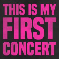 This Is My First Concert Music Event 7 Panel Mesh Trucker Snapback Hat