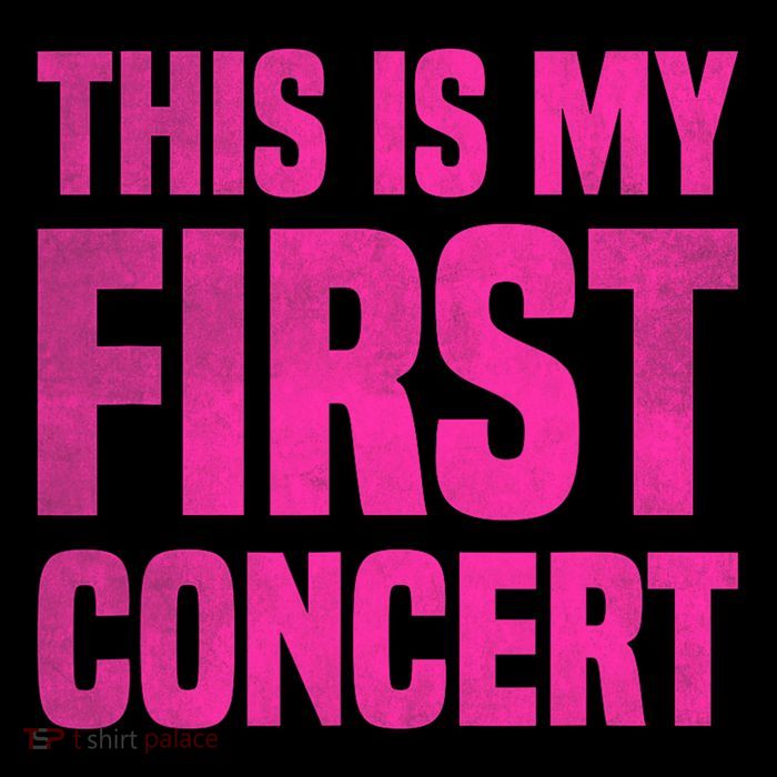 This Is My First Concert Music Event Hoodie