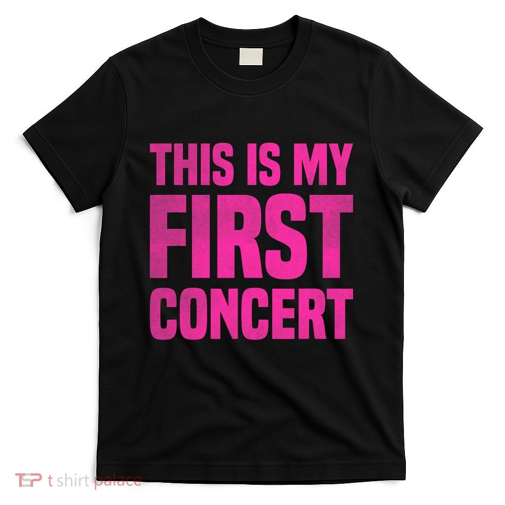 This Is My First Concert Music Event T-Shirt