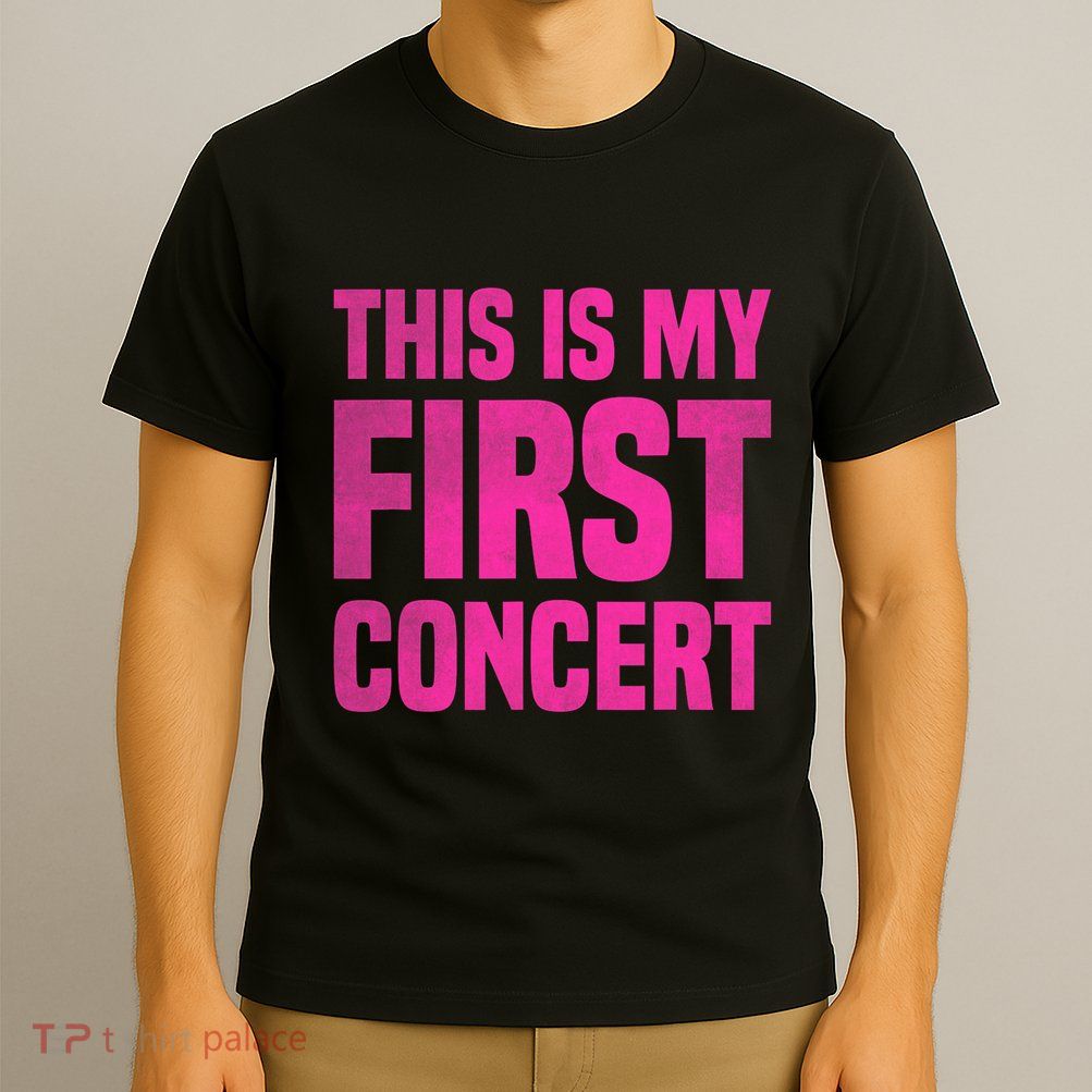 This Is My First Concert Music Event T-Shirt