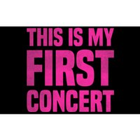 This Is My First Concert Music Event Bumper Sticker