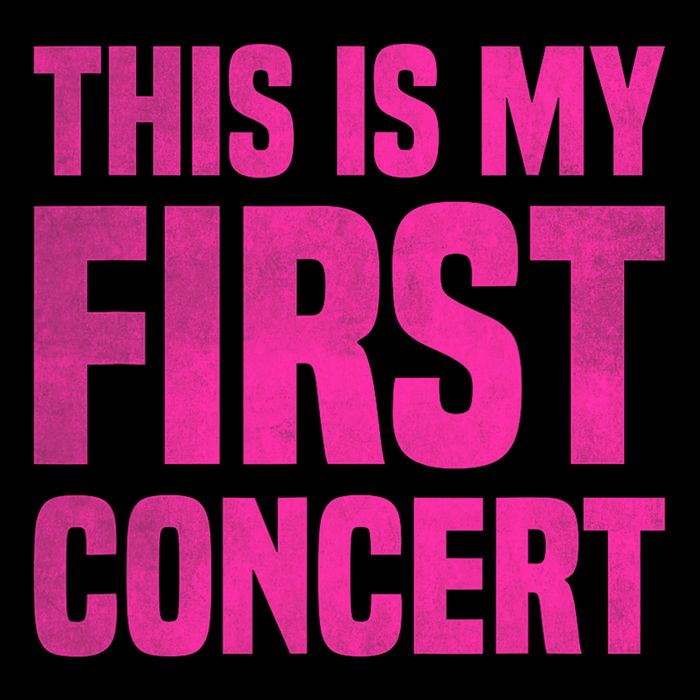 This Is My First Concert Music Event 7-Panel Snapback Hat