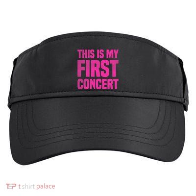 This Is My First Concert Music Event Adult Drive Performance Visor