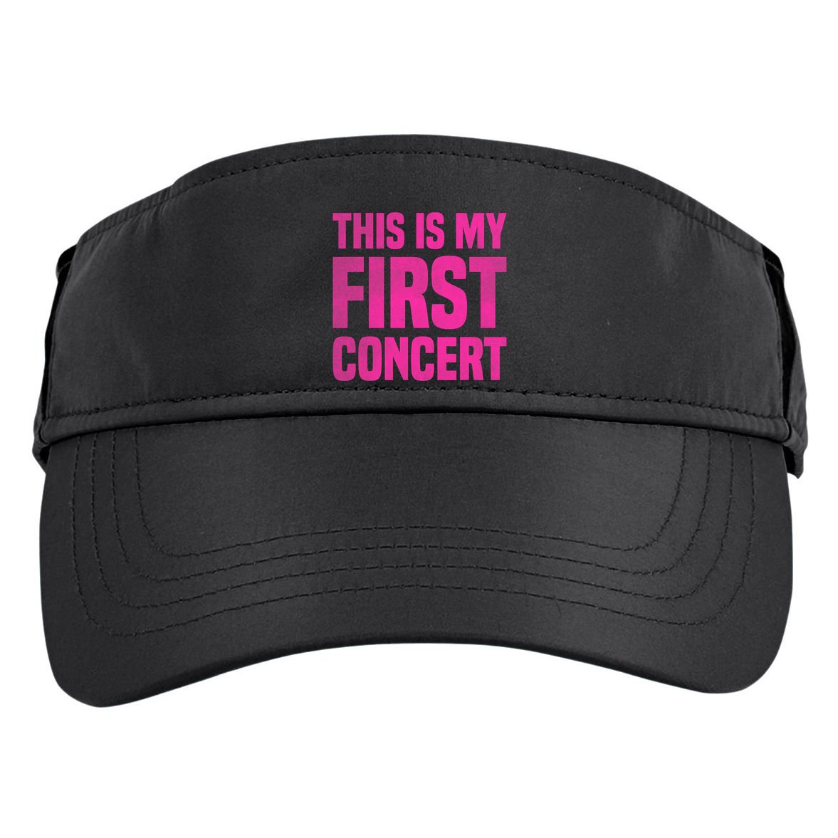 This Is My First Concert Music Event Adult Drive Performance Visor