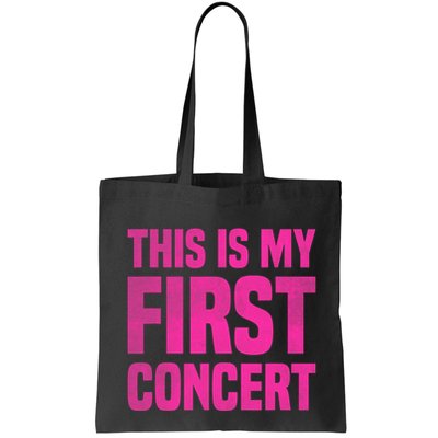 This Is My First Concert Music Event Bag