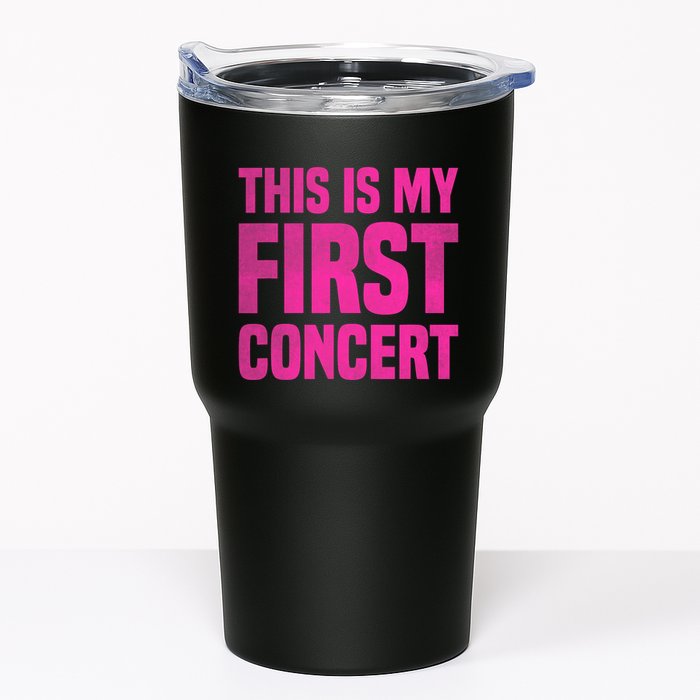 This Is My First Concert Music Event Tumbler