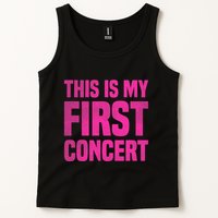 This Is My First Concert Music Event Tank Top