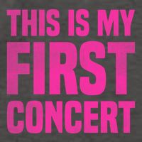 This Is My First Concert Music Event Vector Backpack