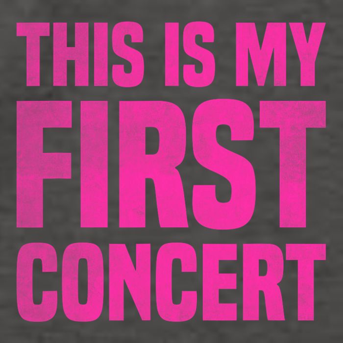 This Is My First Concert Music Event Vector Backpack