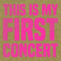 This Is My First Concert Music Event Garment-Dyed Women's Muscle Tee