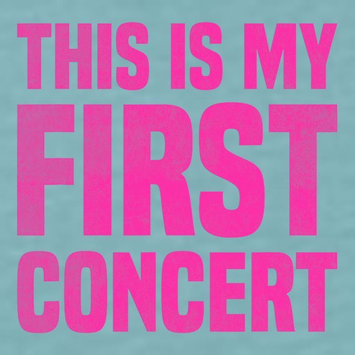 This Is My First Concert Music Event Sueded Cloud Jersey T-Shirt
