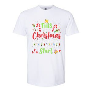 This Is My Christmas Pajama Matching Family Pajamas Softstyle CVC T-Shirt