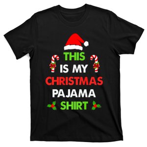 This Is My Christmas Pajama Funny Xmas Pjs T-Shirt