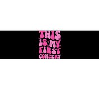 This Is My First Concert Music Event Retro Groovy Bumper Sticker