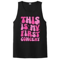 This Is My First Concert Music Event Retro Groovy PosiCharge Competitor Tank