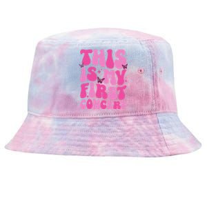 This Is My First Concert Music Event Retro Groovy Tie-Dyed Bucket Hat