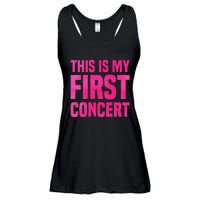 This Is My First Concert Music Event Ladies Essential Flowy Tank