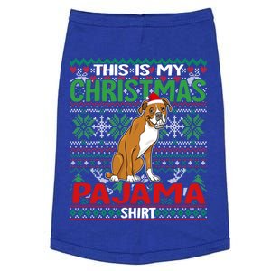 This Is My Christmas Boxer Dog Pajama Merry Xmas Cool Gift Doggie Tank