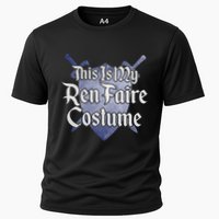This Is My Ren Faire Costume Funny Renaissance Fair Graphic Cooling Performance Crew T-Shirt