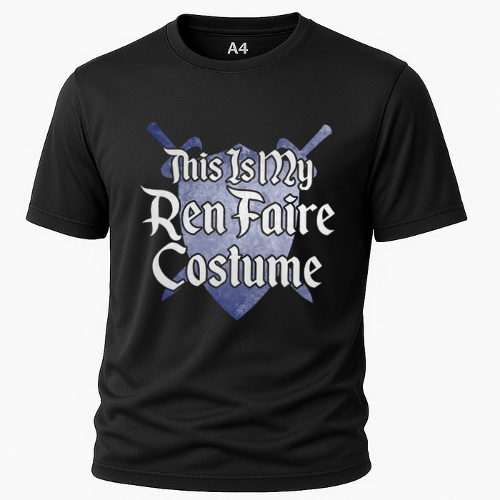 This Is My Ren Faire Costume Funny Renaissance Fair Graphic Cooling Performance Crew T-Shirt